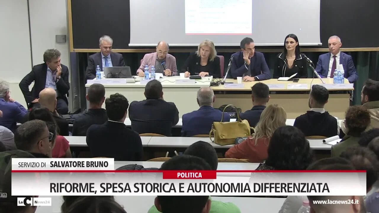 Riforme, spesa storica e autonomia differenziata 