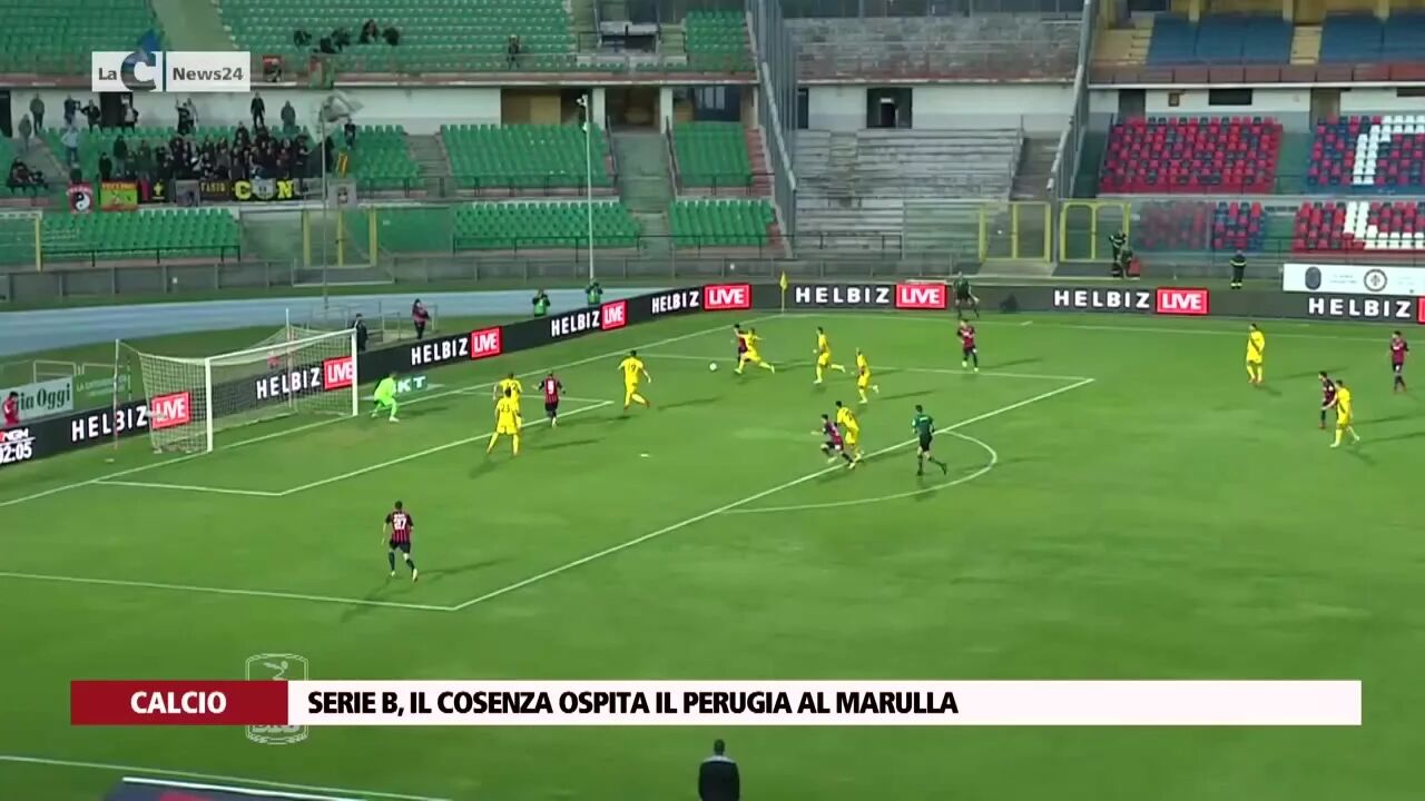 Serie B, il Cosenza ospita il Perugia al Marulla
