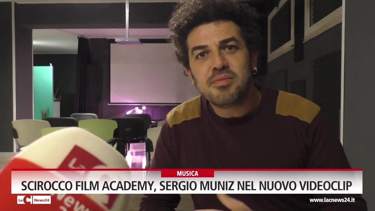 Scirocco Film Academy, Sergio Muniz nel nuovo videoclip