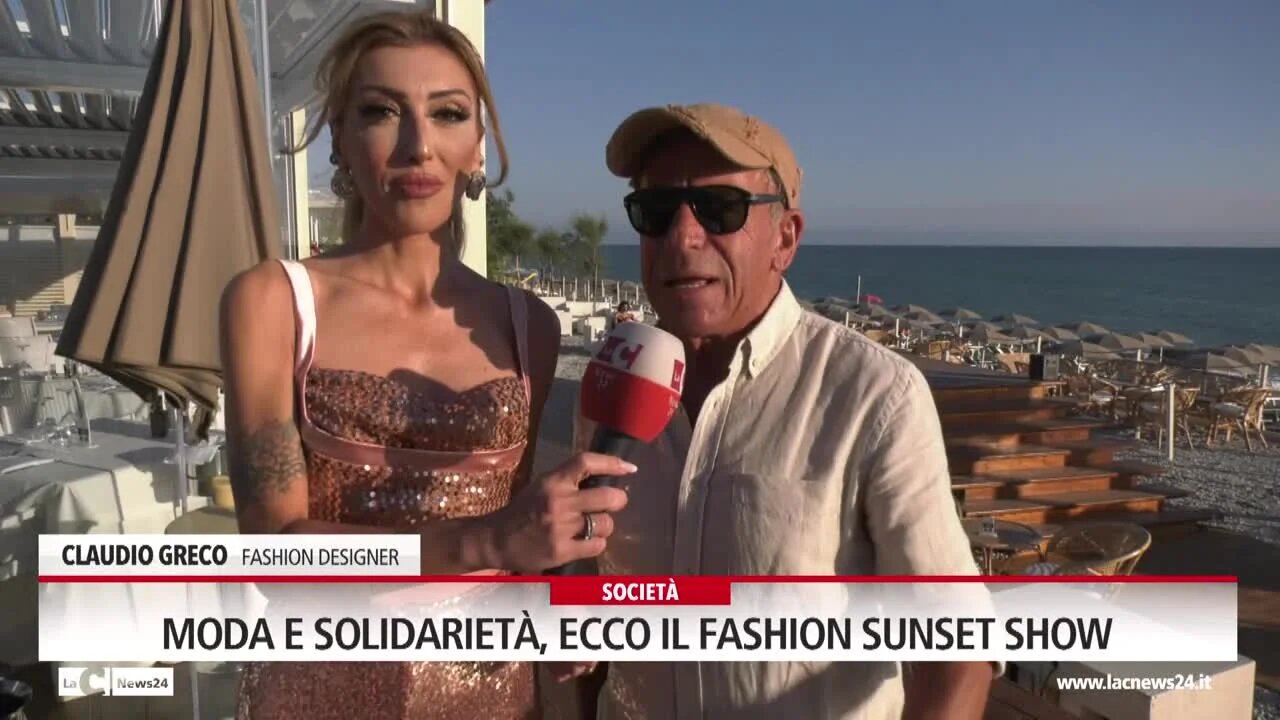 Moda e solidarietà, ecco il Fashion Sunset Show