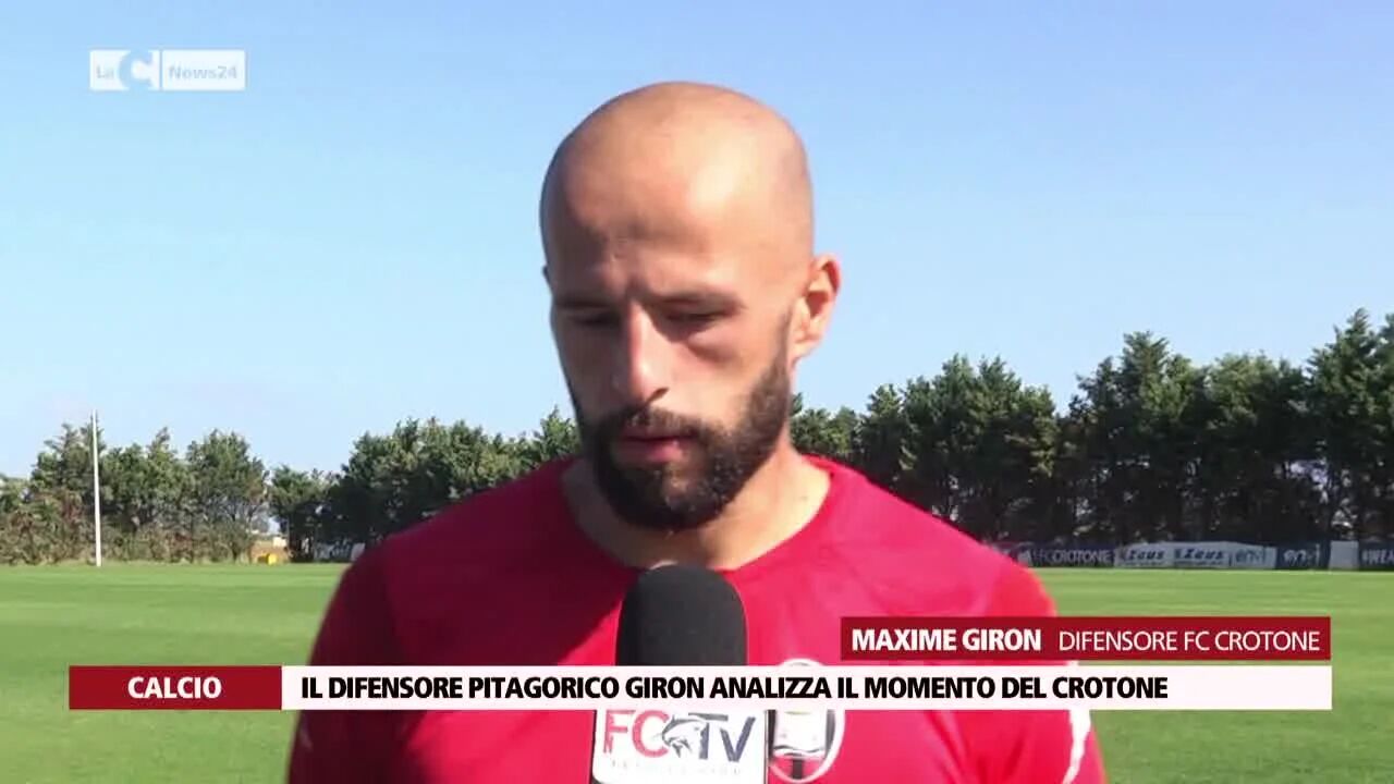 Il difensore pitagorico Giron analizza il momento del Crotone