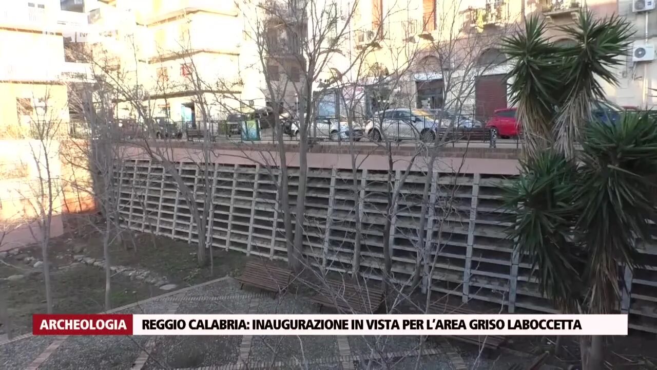 Reggio Calabria: inaugurazione in vista per l’area Griso Laboccetta