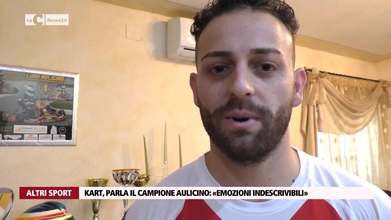 Kart, parla il campione Aulicino «emozioni indescrivibili»