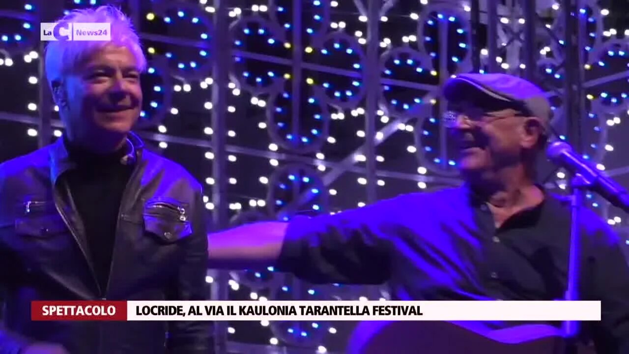 Locride, il ritorno del Kaulonia Tarantella Festival: show di Cavallaro e Cirillo in piazza Mese