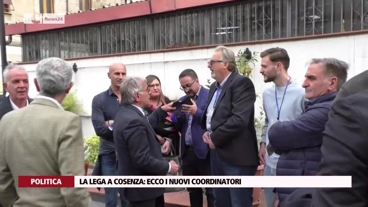 La Lega a Cosenza: ecco i nuovi coordinatori
