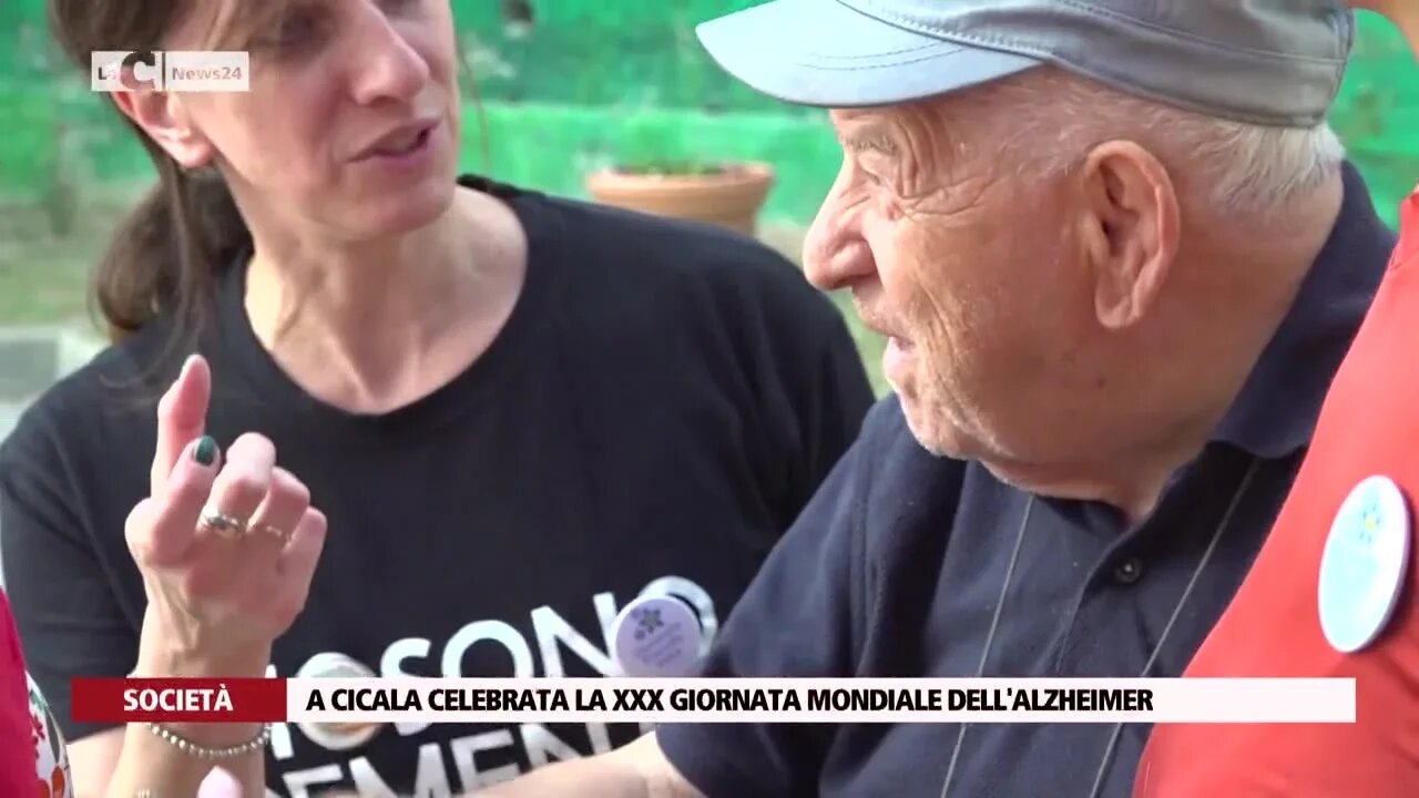 A Cicala celebrata la XXX giornata mondiale dell'Alzheimer