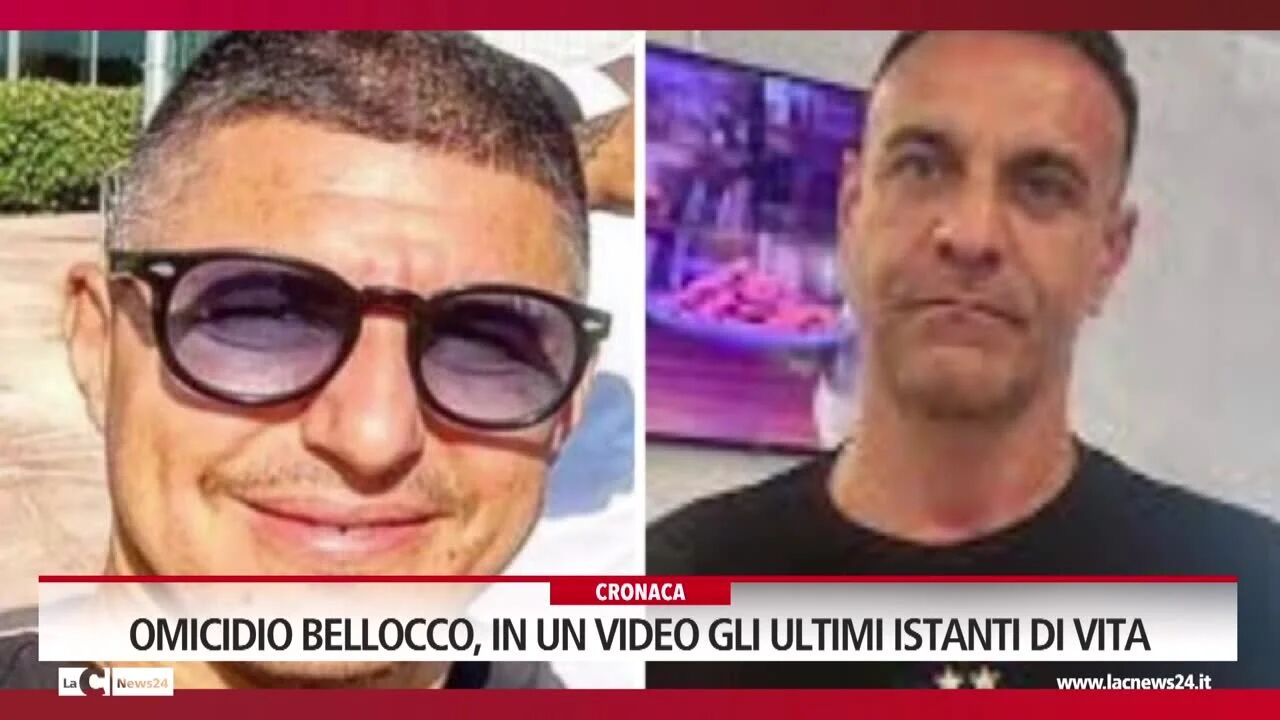 Omicidio Bellocco, in un video gli ultimi istanti di vita