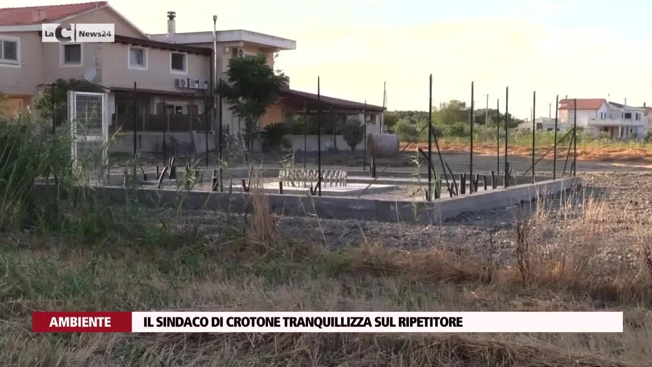 Il sindaco di Crotone tranquillizza sul ripetitore