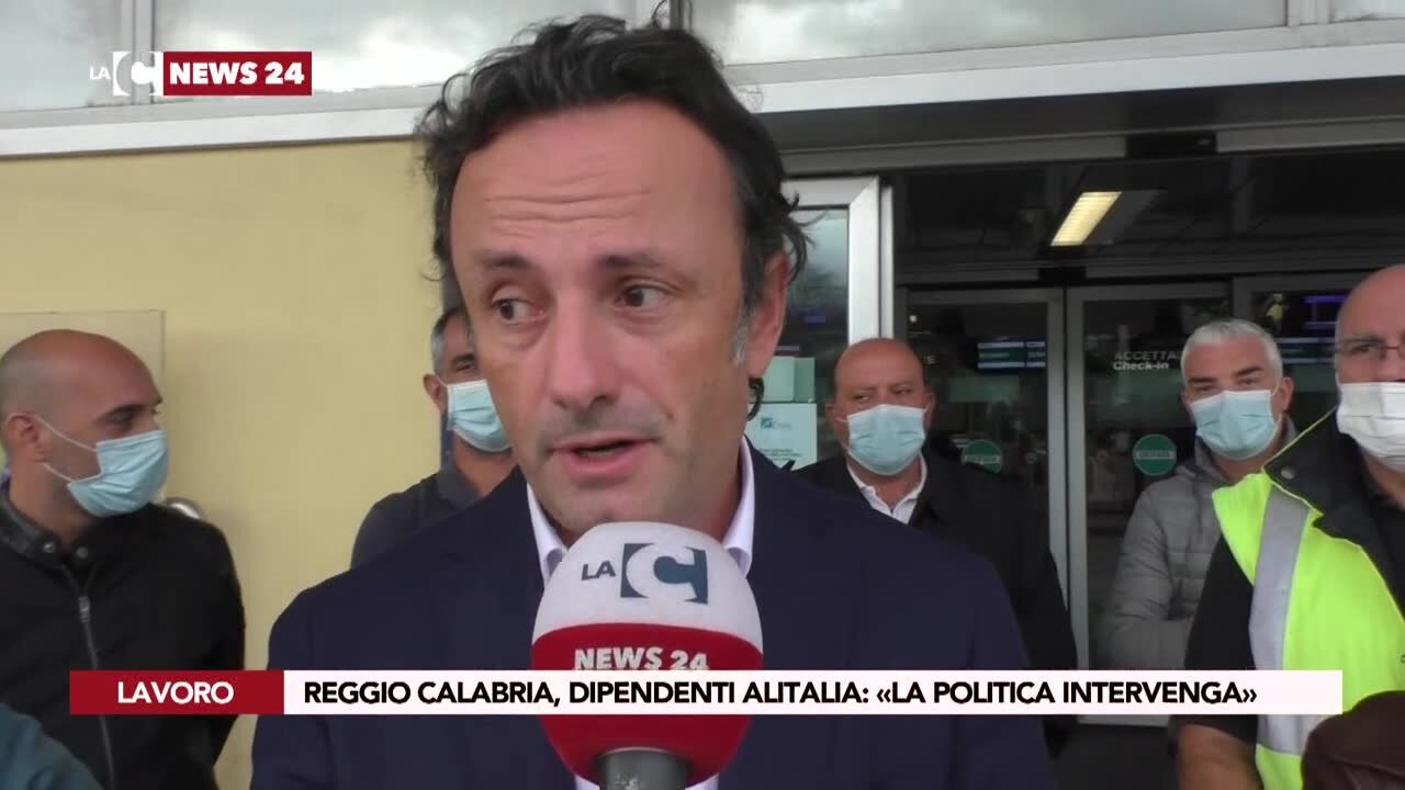 Reggio Calabria, dipendenti Alitalia: «La politica intervenga»
