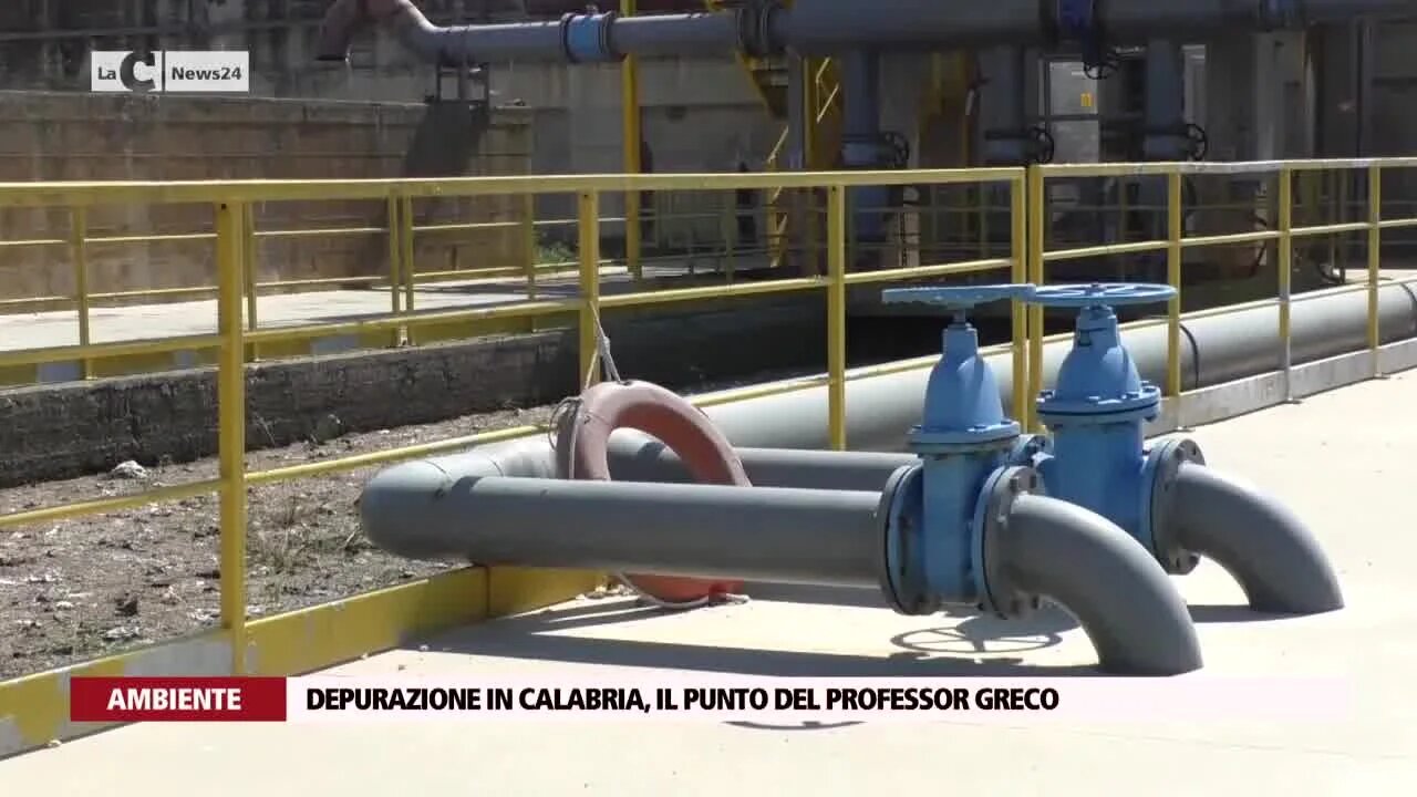 Depurazione in Calabria, il punto del professor Greco