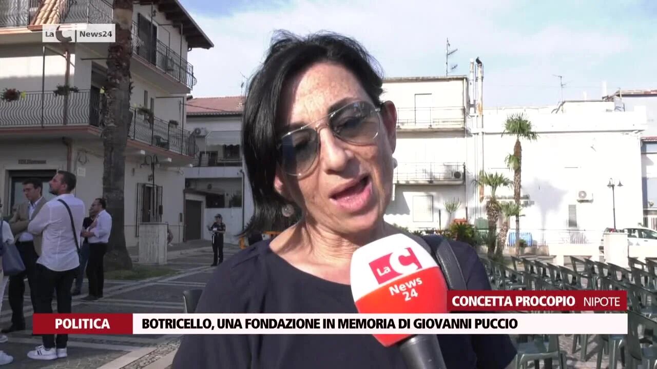 Botricello, una fondazione in memoria di Giovanni Puccio