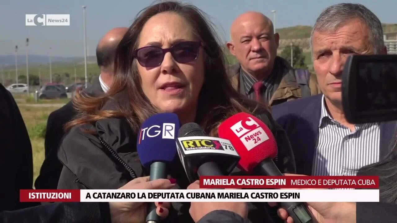 A Catanzaro la deputata cubana Mariela Castro Espin