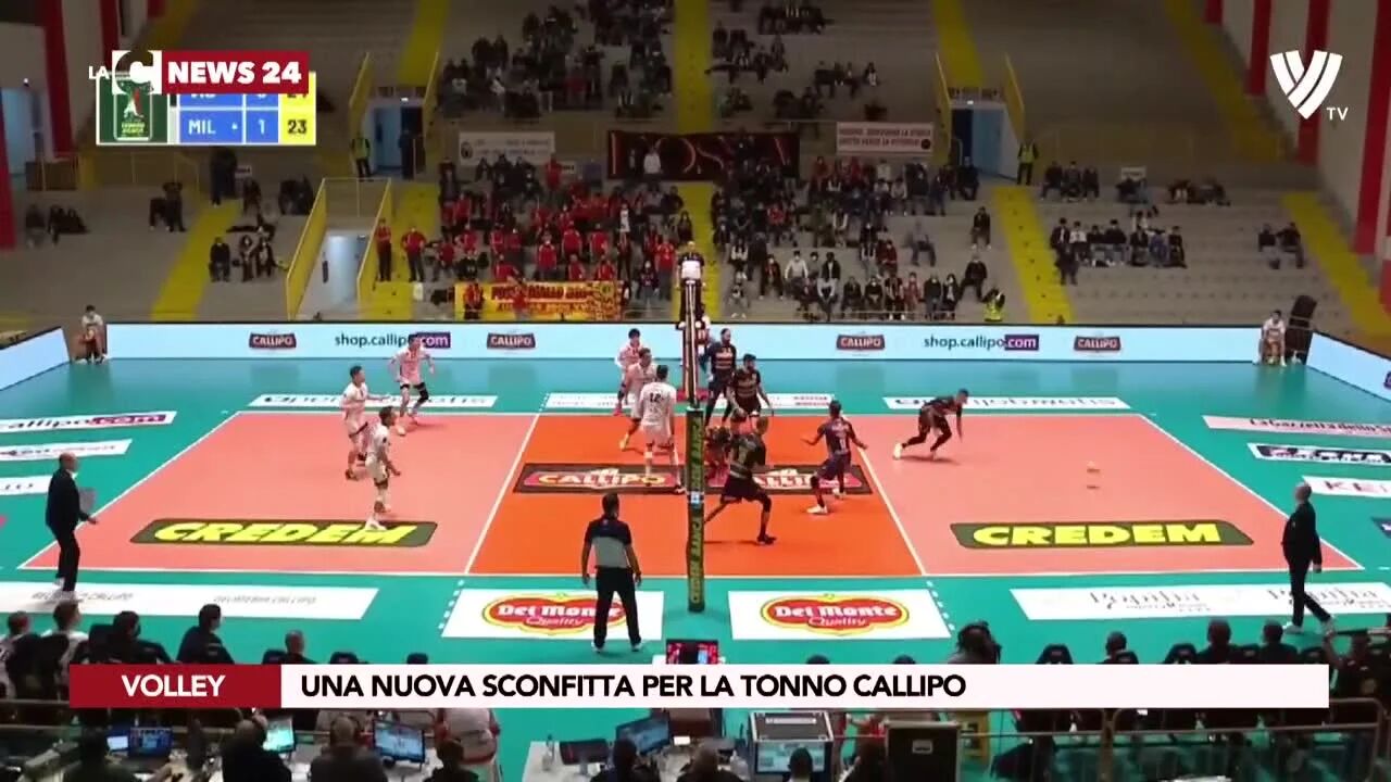 Una nuova sconfitta per la Tonno Callipo