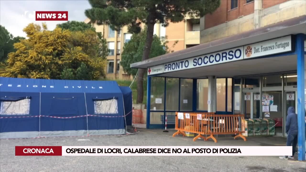 Locride, Calabrese dice no a polizia in ospedale dopo aggressioni