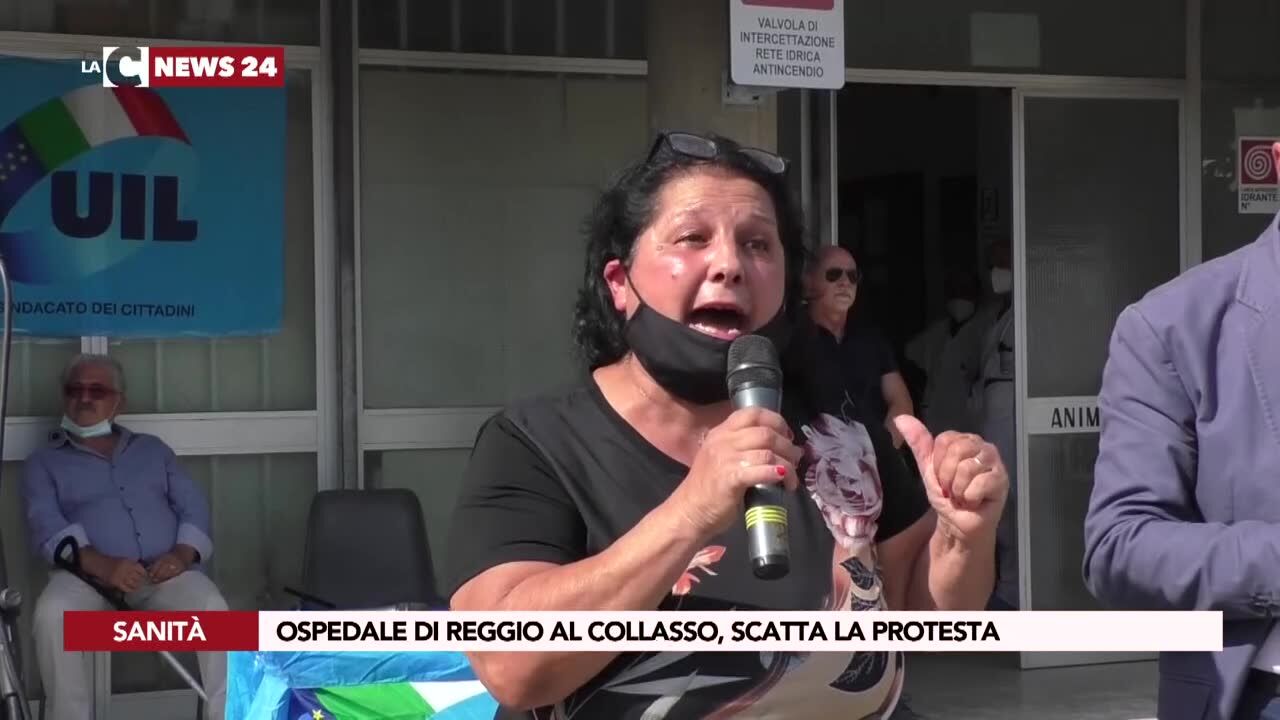 Ospedale di Reggio al collasso, scatta la protesta