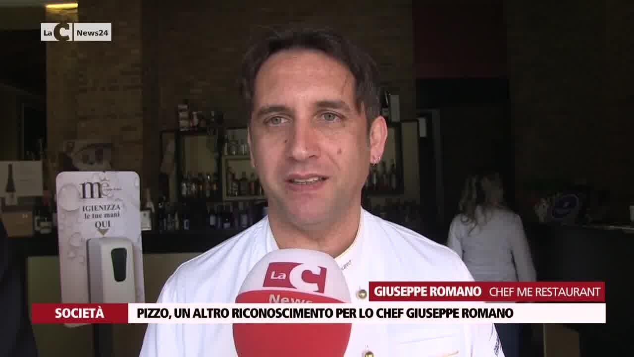 Pizzo, un altro riconoscimento per lo chef Giuseppe Romano