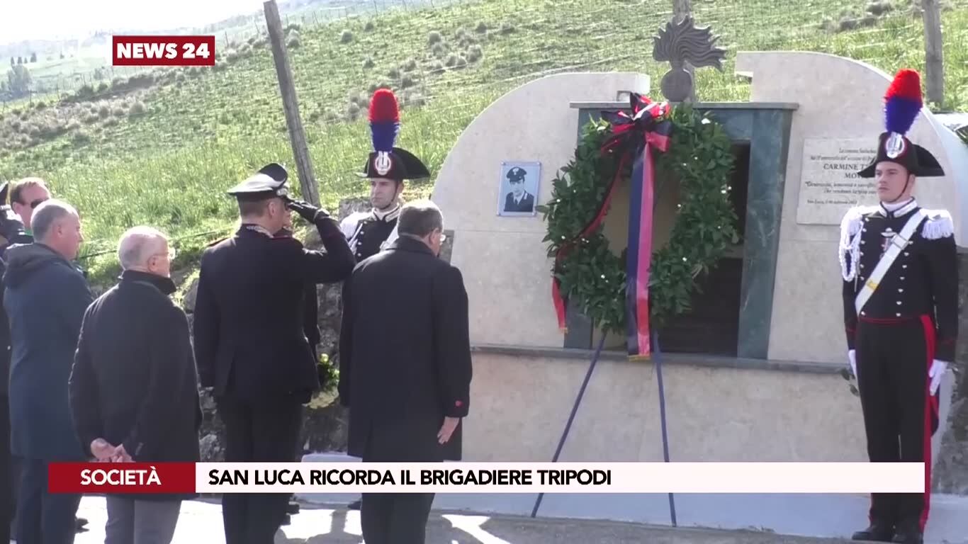 San Luca ricorda il brigadiere Tripodi