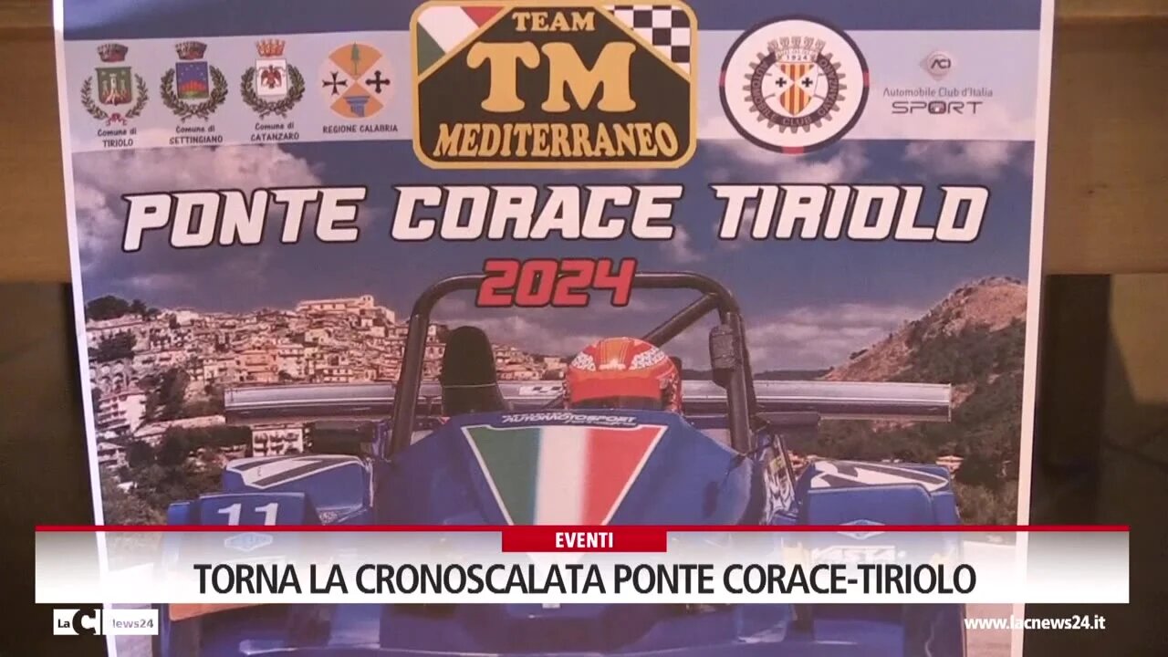 Torna la cronoscalata Ponte Corace-Tiriolo