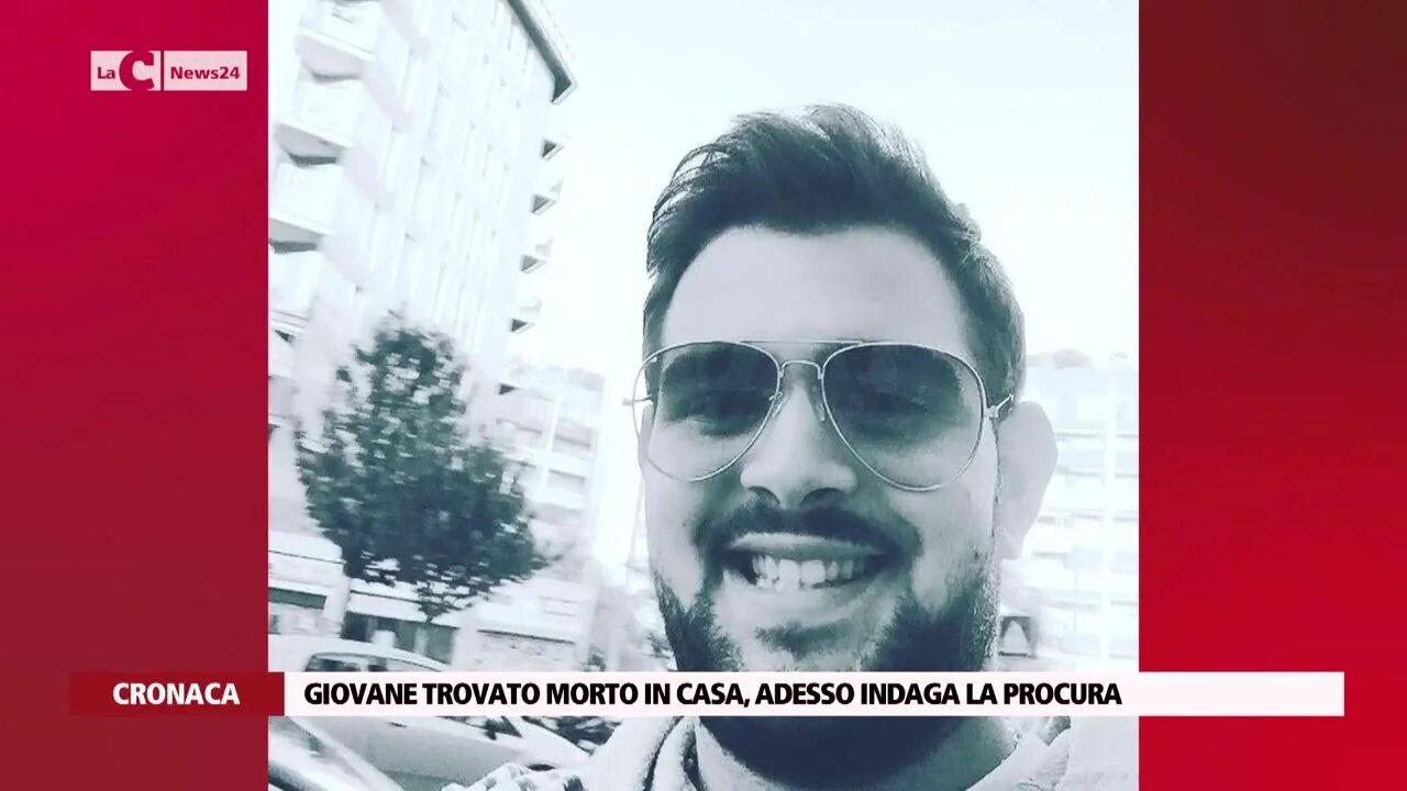 Giovane trovato morto in casa, adesso indaga la Procura