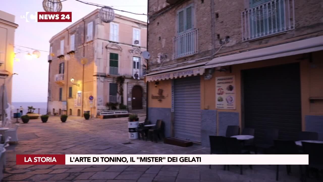 L'arte di Tonino, il "Mister" dei gelati