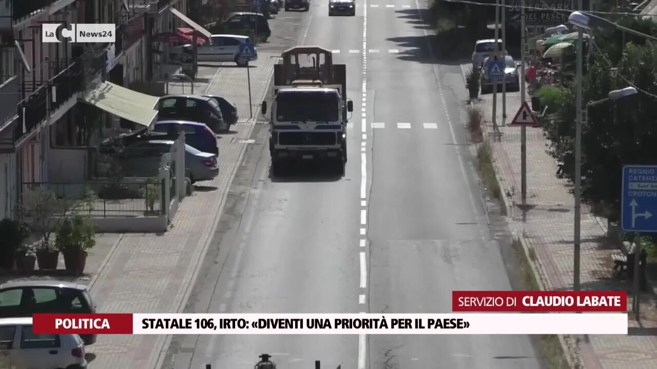Statale 106, Irto: «Diventi una priorità per il Paese»