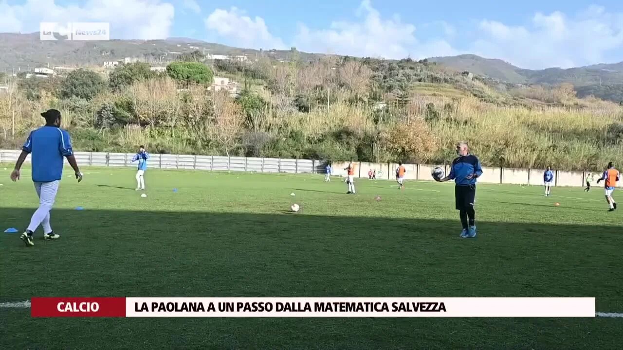 La Paolana a un passo dalla matematica salvezza