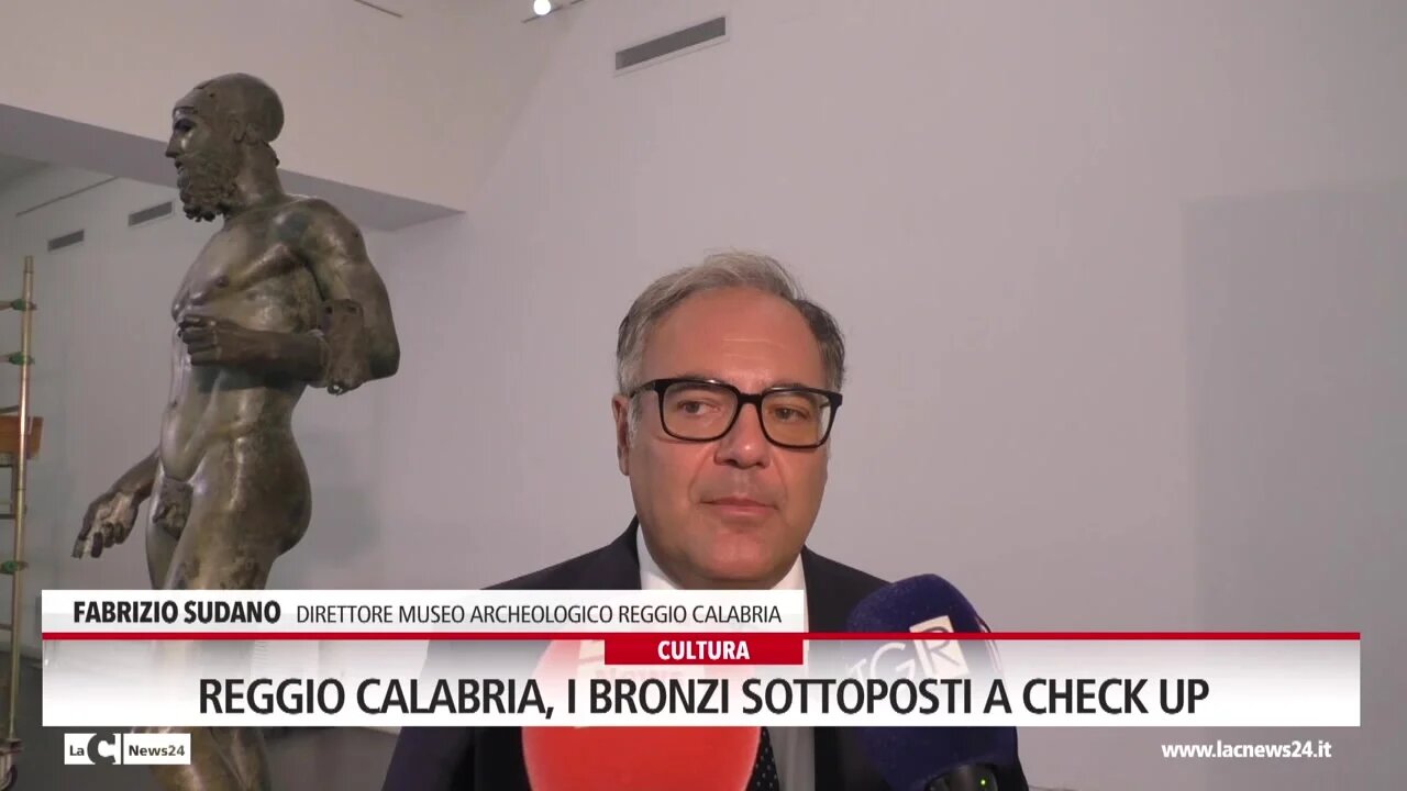 Reggio Calabria, i Bronzi sottoposti a check up