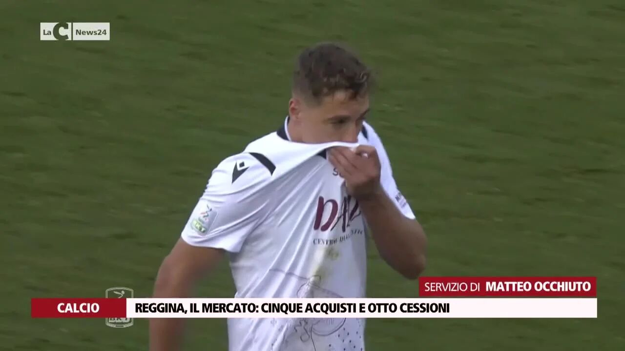 Reggina, il mercato: cinque acquisti e otto cessioni