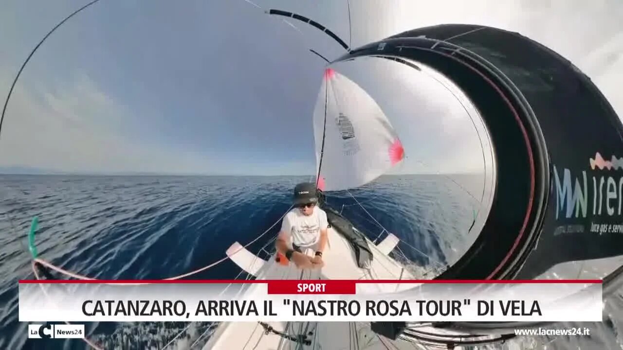 Catanzaro, arriva il \"Nastro Rosa Tour\" di vela