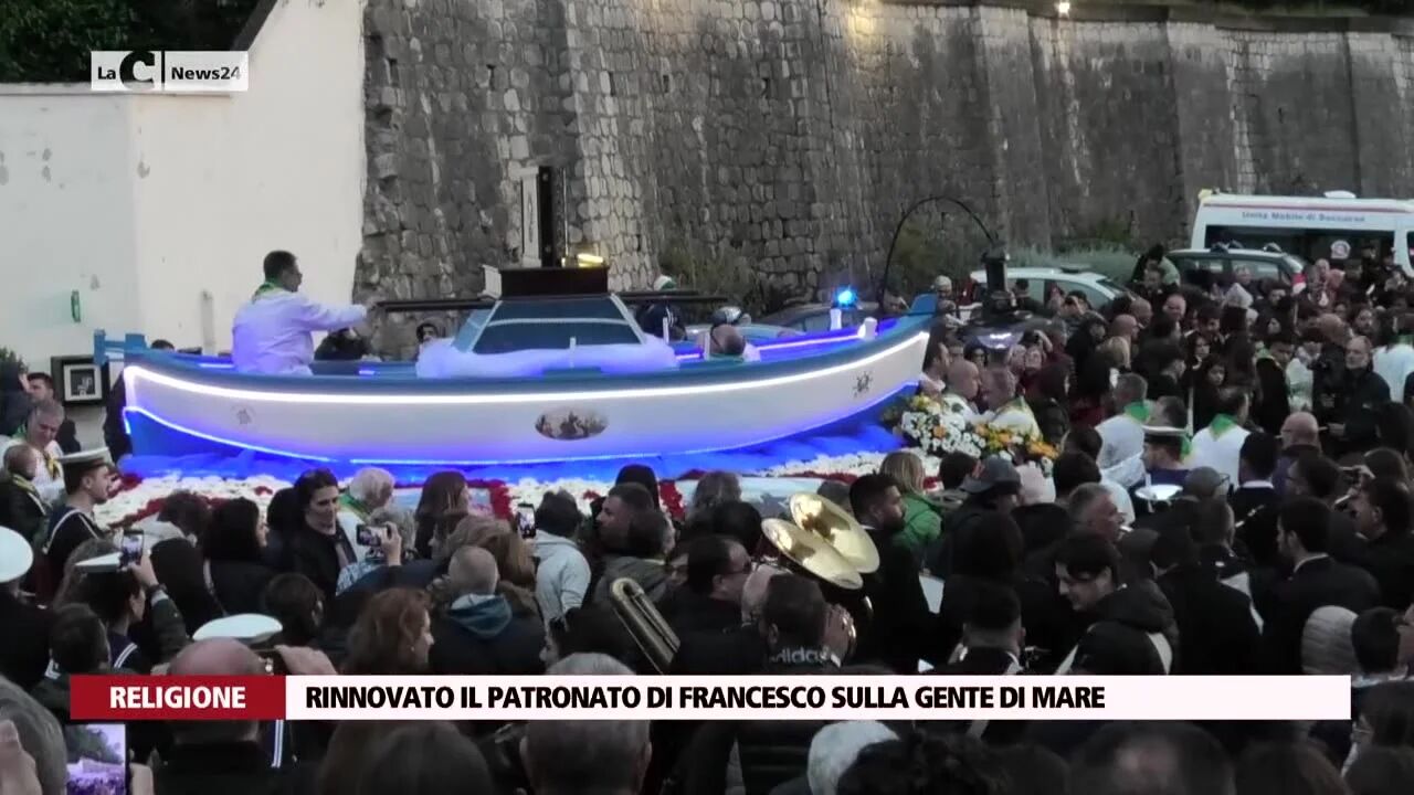 Rinnovato il patronato di Francesco sulla gente di mare