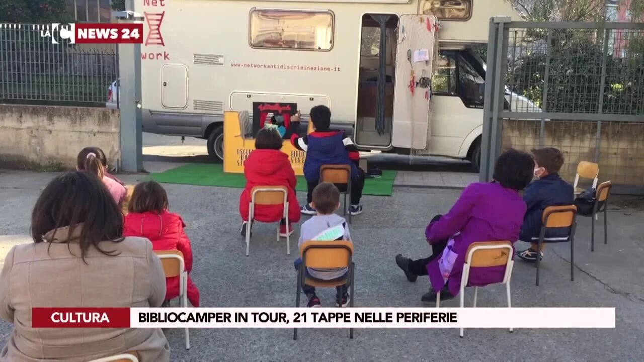Bibliocamper in tour, 21 tappe nelle periferie di Corigliano Rossano