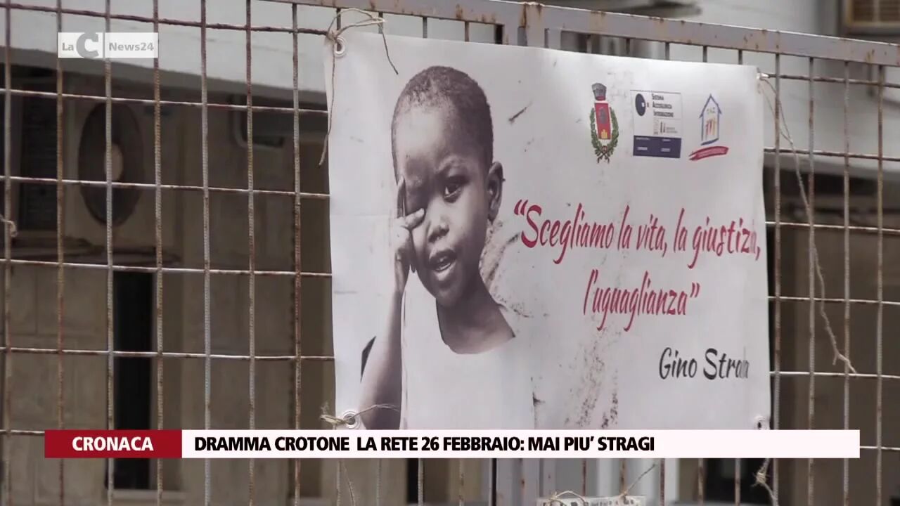 La rete 26 febbraio sul naufragio: Mai più stragi