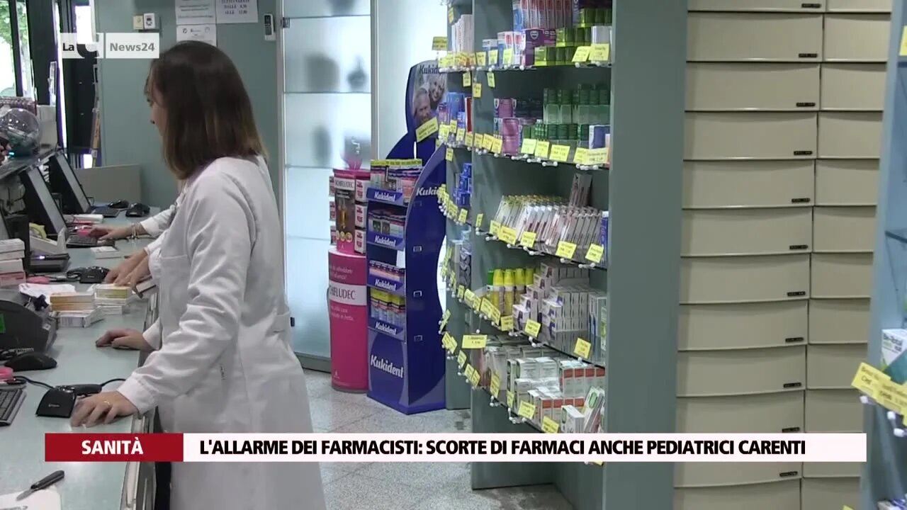 L'allarme dei farmacisti: scorte di farmaci anche pediatrici carenti