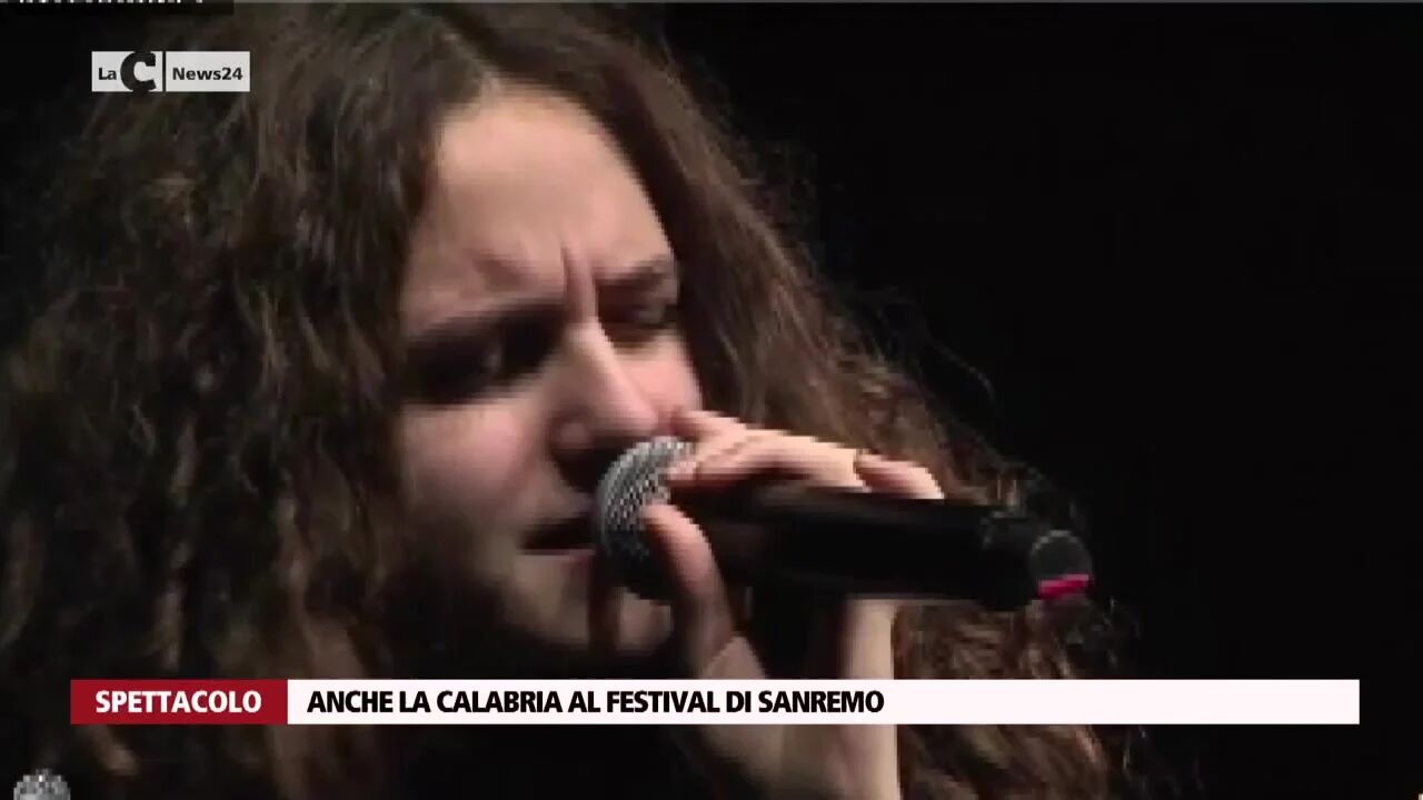 Anche la Calabria al festival di Sanremo