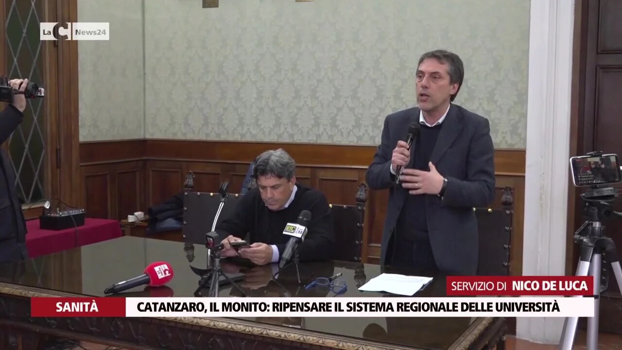 Catanzaro, il monito ripensare il sistema regionale delle università