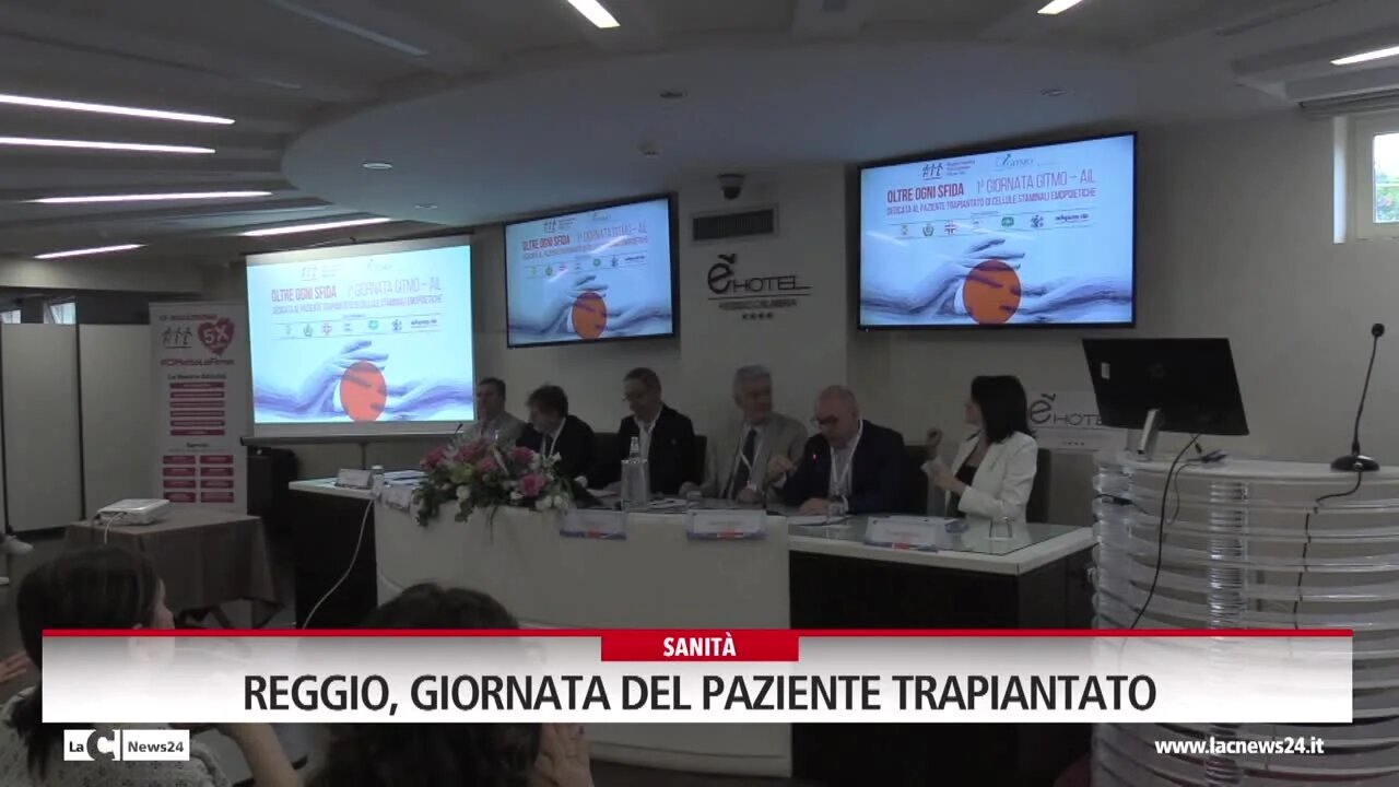 Reggio, giornata del paziente trapiantato