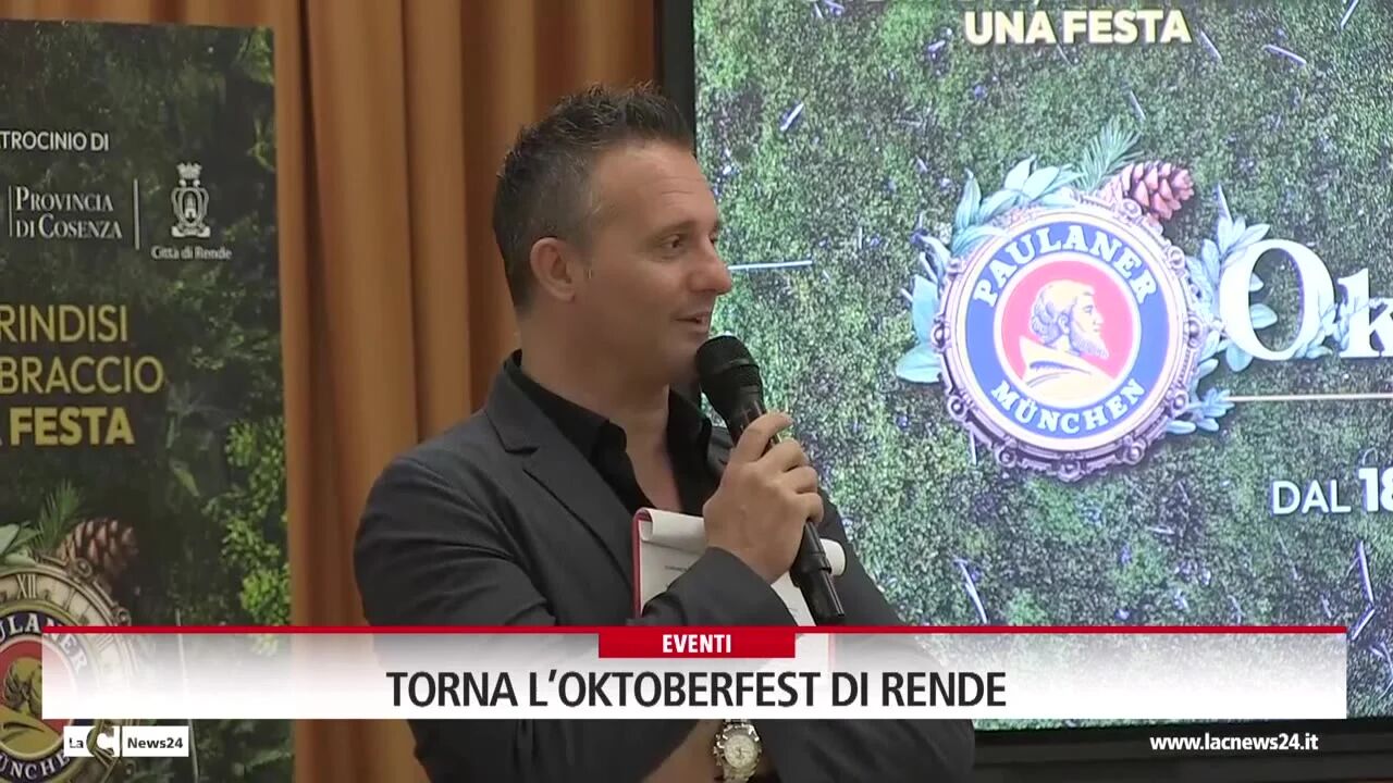 Torna l’Oktoberfest di Rende
