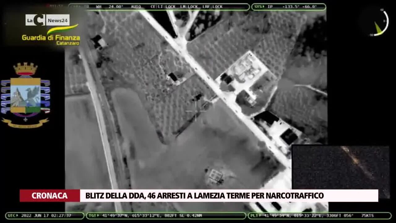 Blitz della Dda, 46 arresti a Lamezia terme per narcotraffico