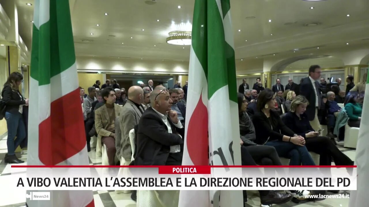 A Vibo Valentia l’assemblea e la direzione regionale del Pd