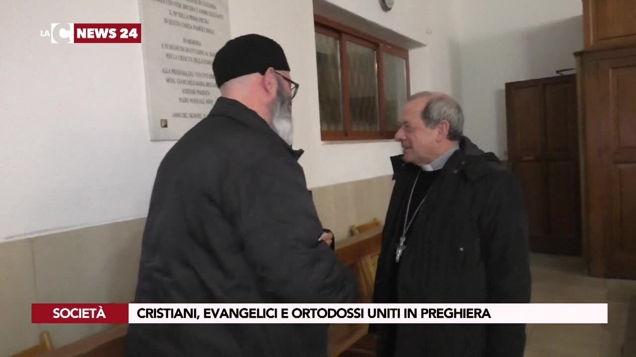 Cristiani, evangelici e ortodossi uniti in preghiera