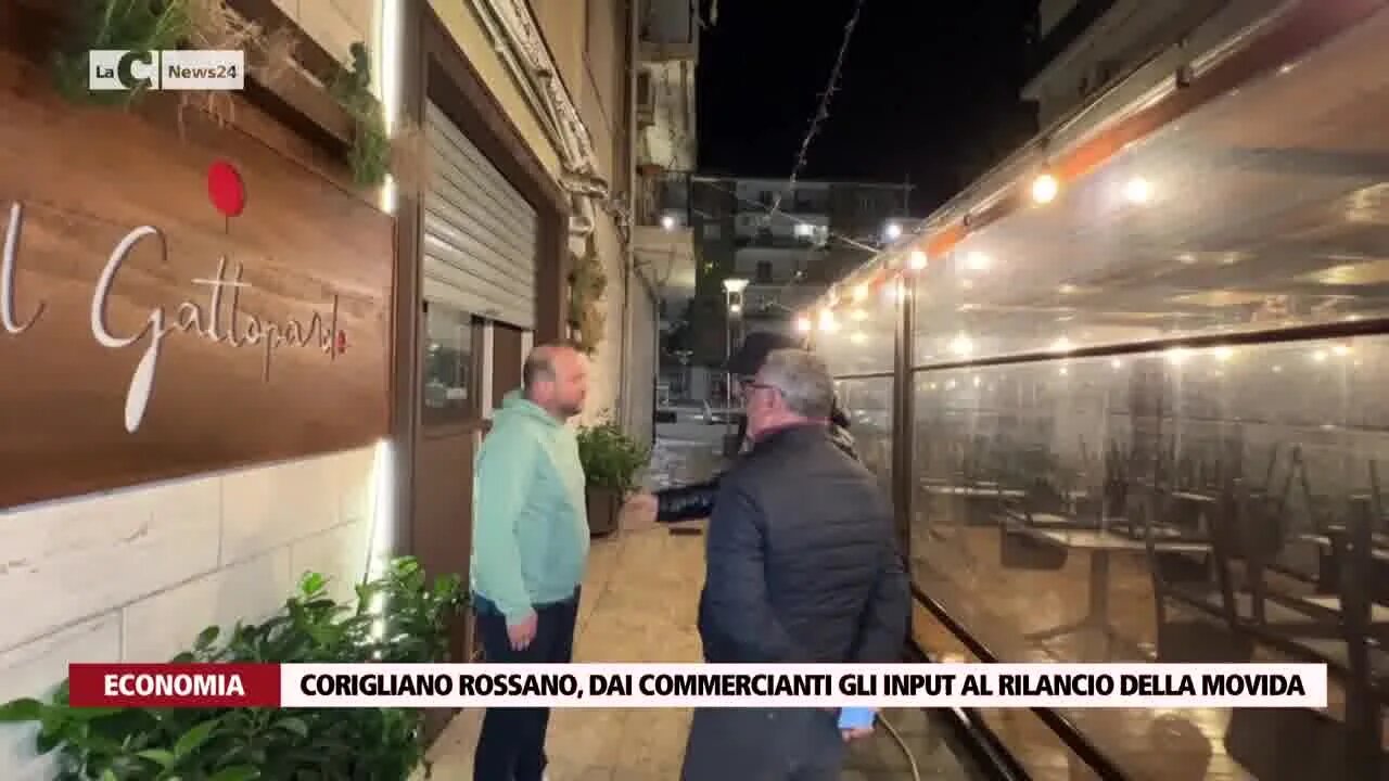 Corigliano Rossano, dai commercianti gli input al rilancio della movida