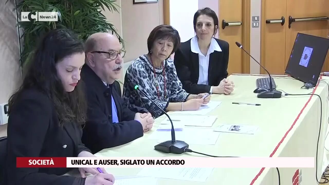 Unical e Auser, siglato un accordo