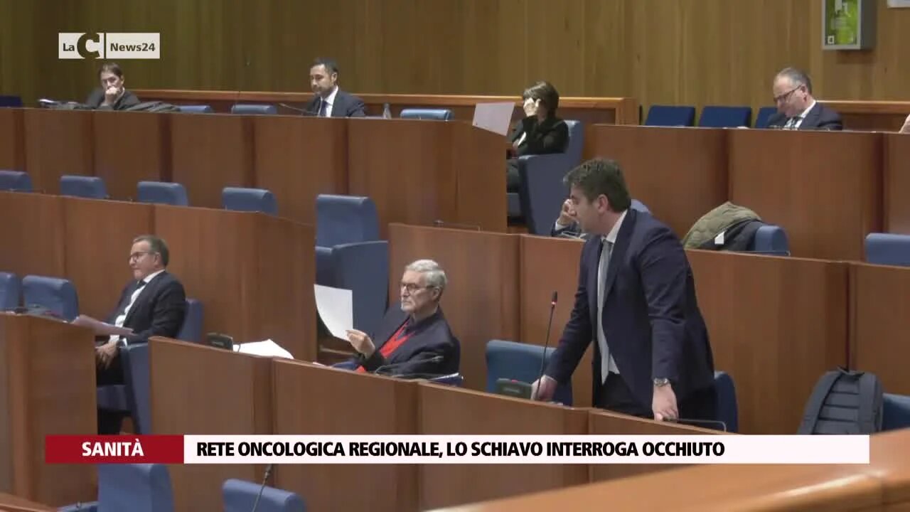 Aggiornamento della rete oncologica regionale, Lo Schiavo interroga il presidente Occhiuto