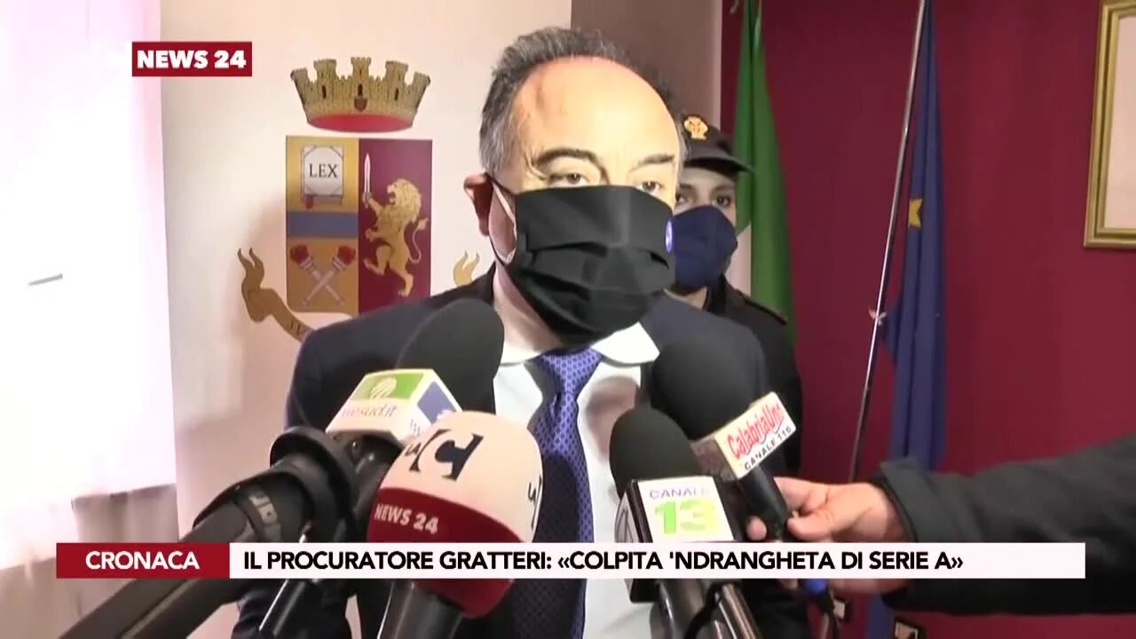 Il Procuratore Gratteri: «Colpita ‘ndrangheta di Serie A»