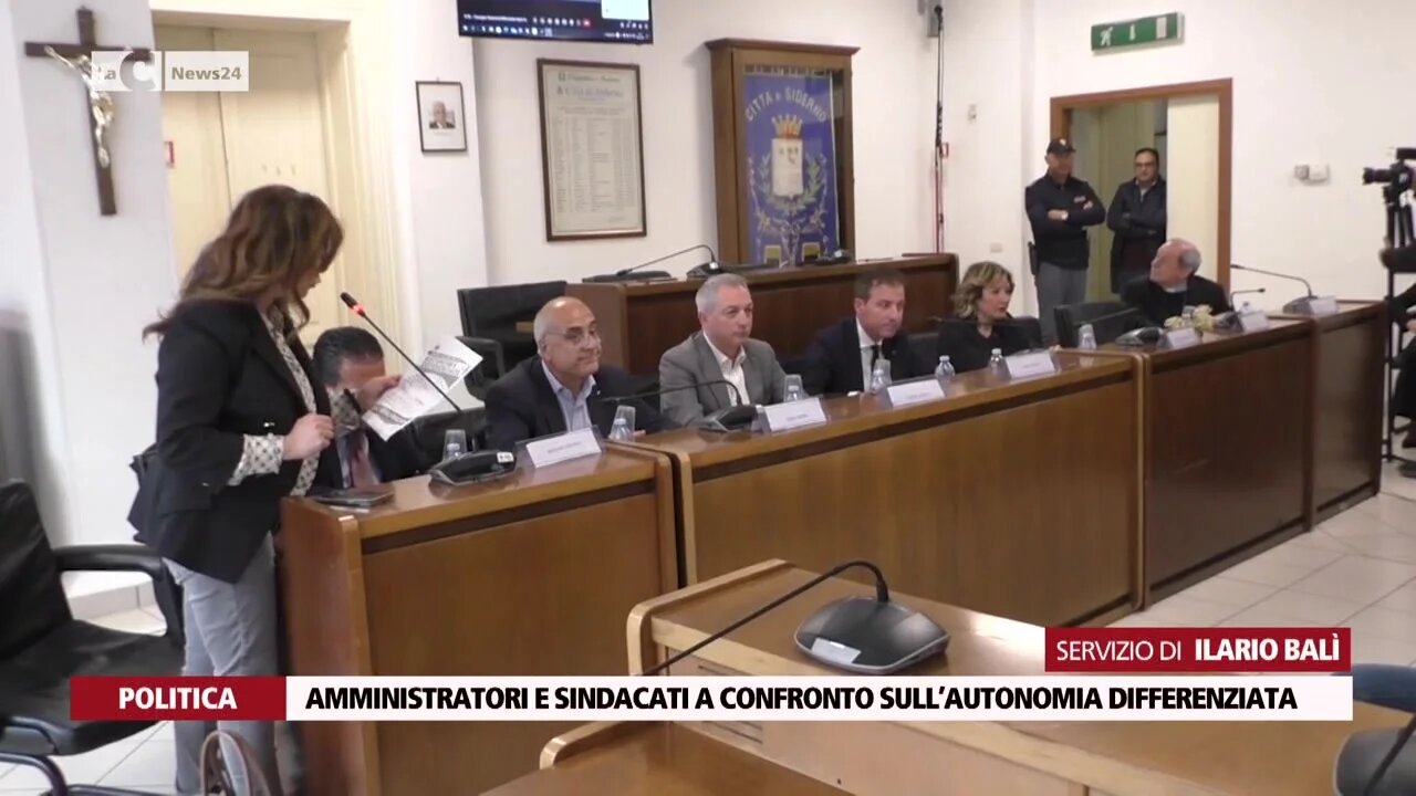 Amministratori e sindacati a confronto sull’autonomia differenziata