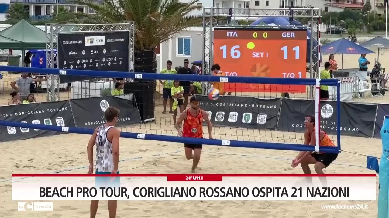 Beach Pro Tour, Corigliano Rossano ospita 21 nazioni