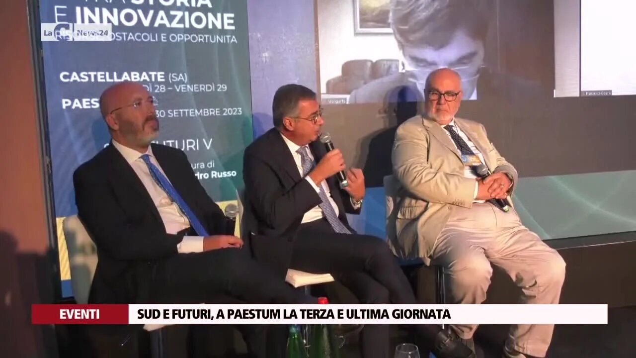 Sud e Futuri, a Paestum la terza e ultima giornata