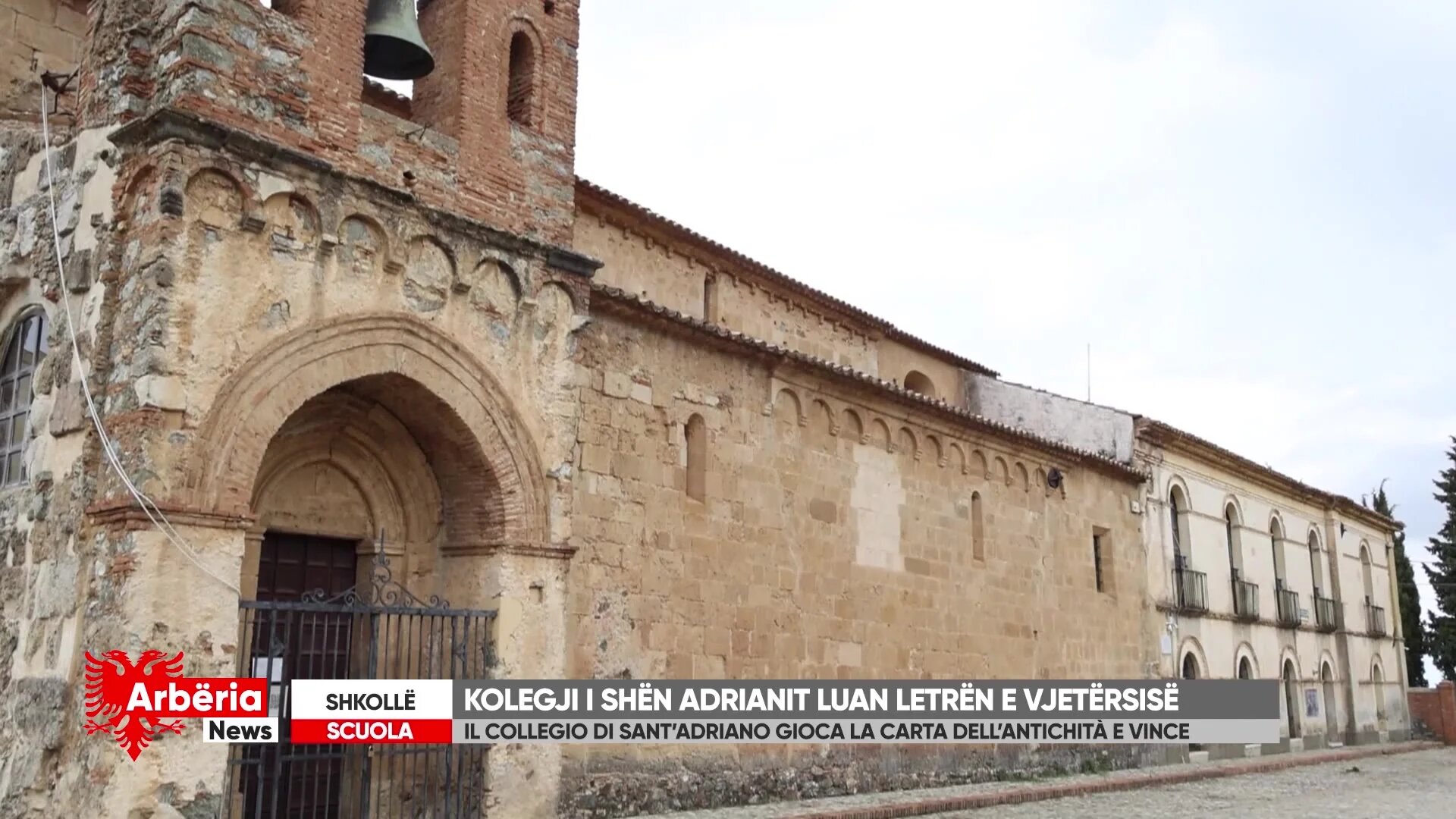 Arberia News - Il collegio di Sant’Adriano gioca la carta dell’antichità e vince