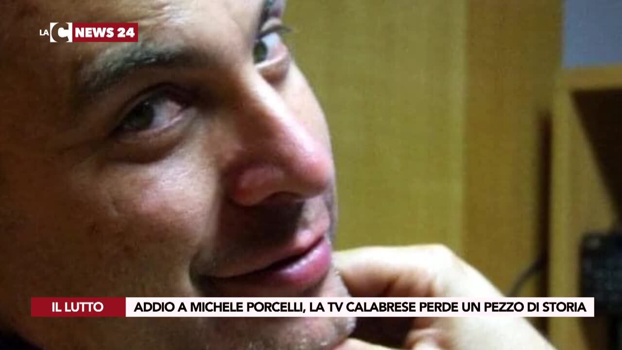 Addio a Michele Porcelli, la tv calabrese perde un pezzo di storia