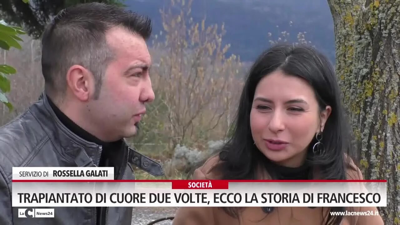 Due volte trapiantato di cuore, la storia di Francesco e il messaggio della moglie Giusy